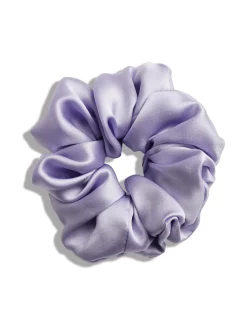 Hiustarvikkeet-Upcycle with Jing Mulberry Silk Scrunchie -hiusdonitsi - vaaleanvioletti LIGHT PURPLE