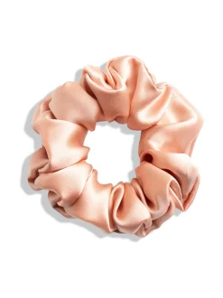 Hiustarvikkeet-Upcycle with Jing Mulberry Silk Scrunchie -hiusdonitsi - vaaleanpunainen PINK