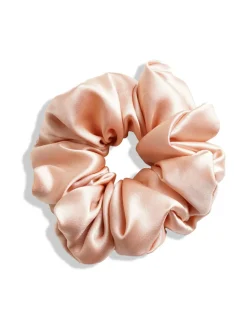 Hiustarvikkeet-Upcycle with Jing Mulberry Silk Scrunchie -hiusdonitsi - vaaleanpunainen PINK