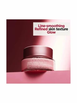 Kasvojenhoito-Clarins Multi-Active [NIACINAMIDE + SEA HOLLY EXTRACT] Night Cream -yövoide