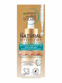 Aurinkotuotteet-Garnier Natural Bronzer Self Tan Drops -itseruskettavat tipat