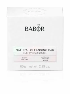 Kasvojenhoito-Babor Natural Cleansing Bar + Can -kasvosaippua