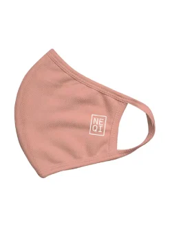 Kasvomaskit-NEQI Reusable Face Mask Pink, S-M 3kpl VAALEANPUNAINEN