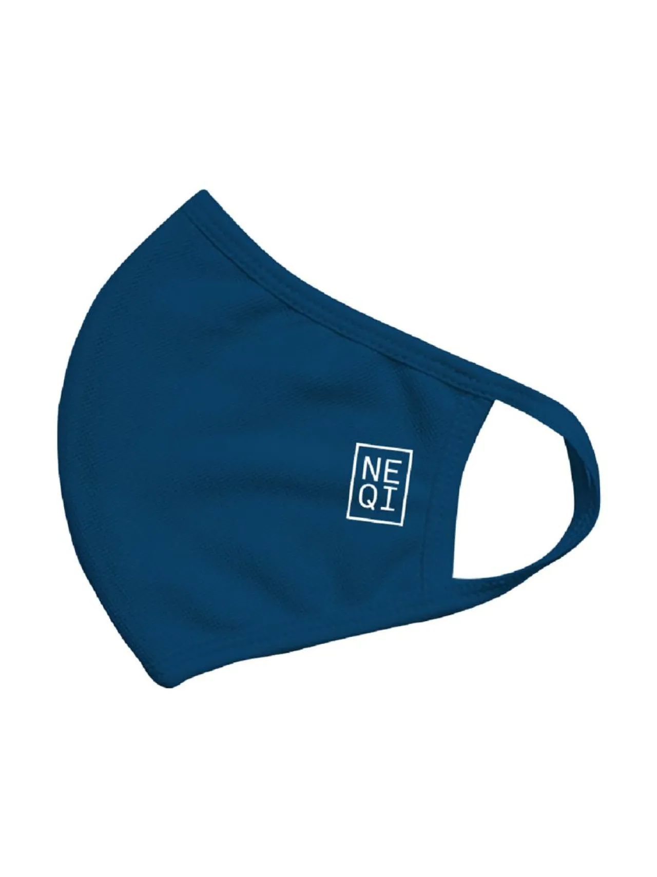 Kasvomaskit-NEQI Reusable Face Mask Tuplapakkaus, Black + Blue (kids)