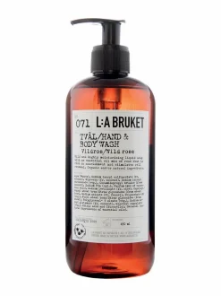 Vartalonhoito|Vartalonhoito-L:A Bruket No 71 Wild Rose -nestesaippua 450 ml