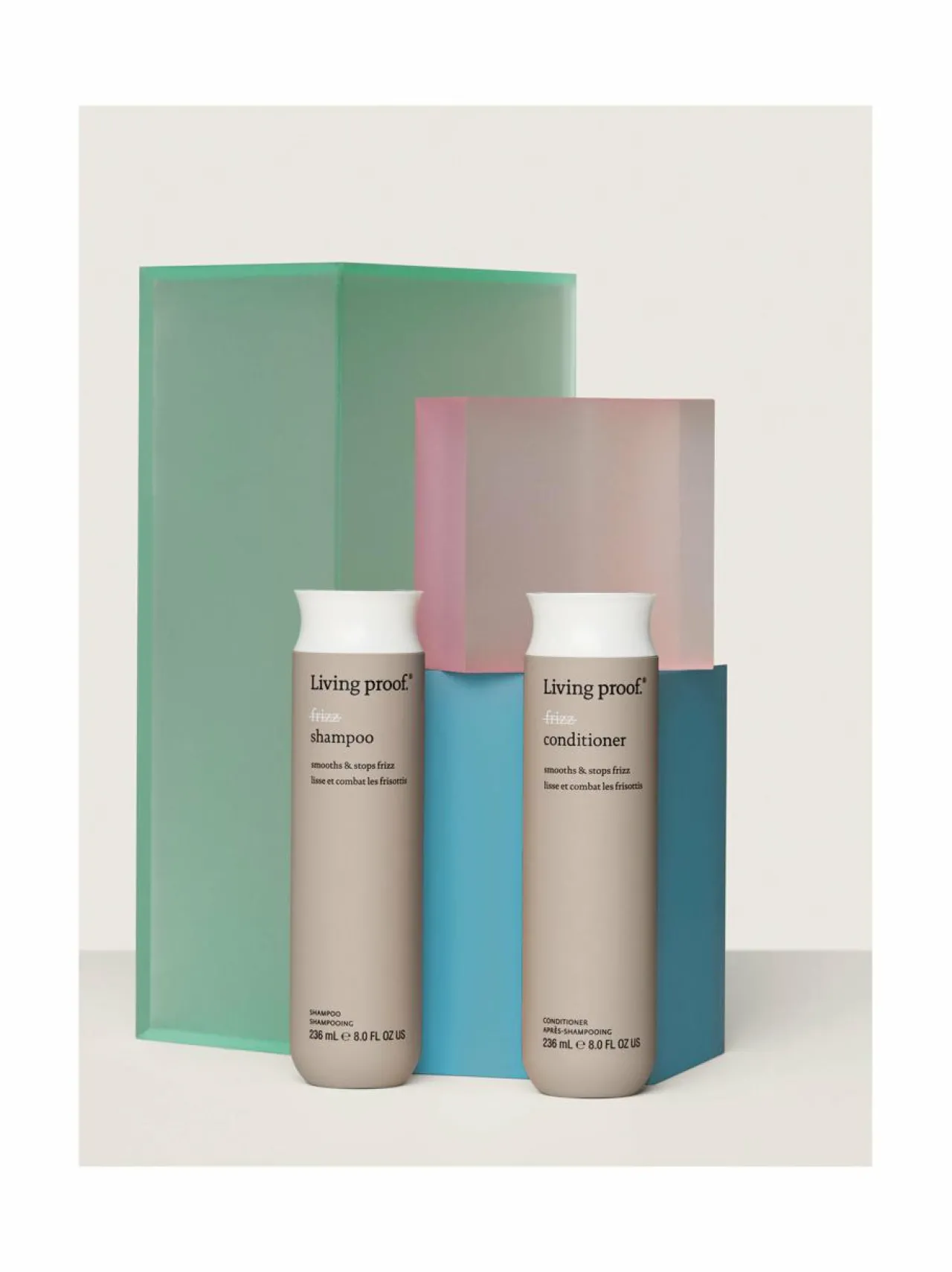 Hiustenhoitotuotteet-Living Proof No Frizz Conditioner -hoitoaine, 236ml
