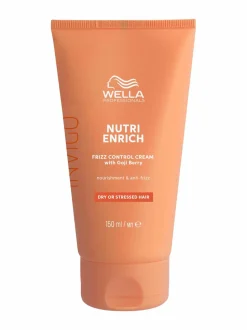 Muotoilu & Viimeistely-Wella Invigo Nutri Enrich Frizz Control Cream -hiusvoide