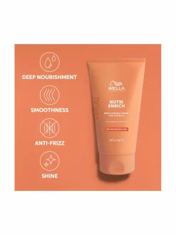 Muotoilu & Viimeistely-Wella Invigo Nutri Enrich Frizz Control Cream -hiusvoide