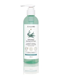 Hiustenhoito-T-LAB Professional Organic Eucalyptus Sebum Control&Volume Shampoo -rasvoittuville hiuksille 250ml
