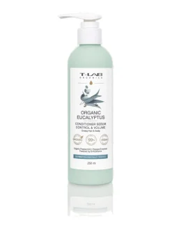 Hiustenhoito-T-LAB Professional Organic Eucalyptus Sebum Control&Volume Conditioner -hoitoaine rasvoittuville hiuksille 250ml