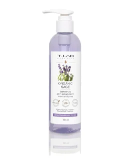 Hiustenhoitotuotteet-T-LAB Professional Organic Sage Anti-Dandruff  Shampoo -shampoo herkälle ja hilseilevälle hiuspohjalle 250ml
