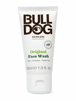 Miehet-Bulldog Natural Skincare Original Face Wash -puhdistusaine, 30 ml