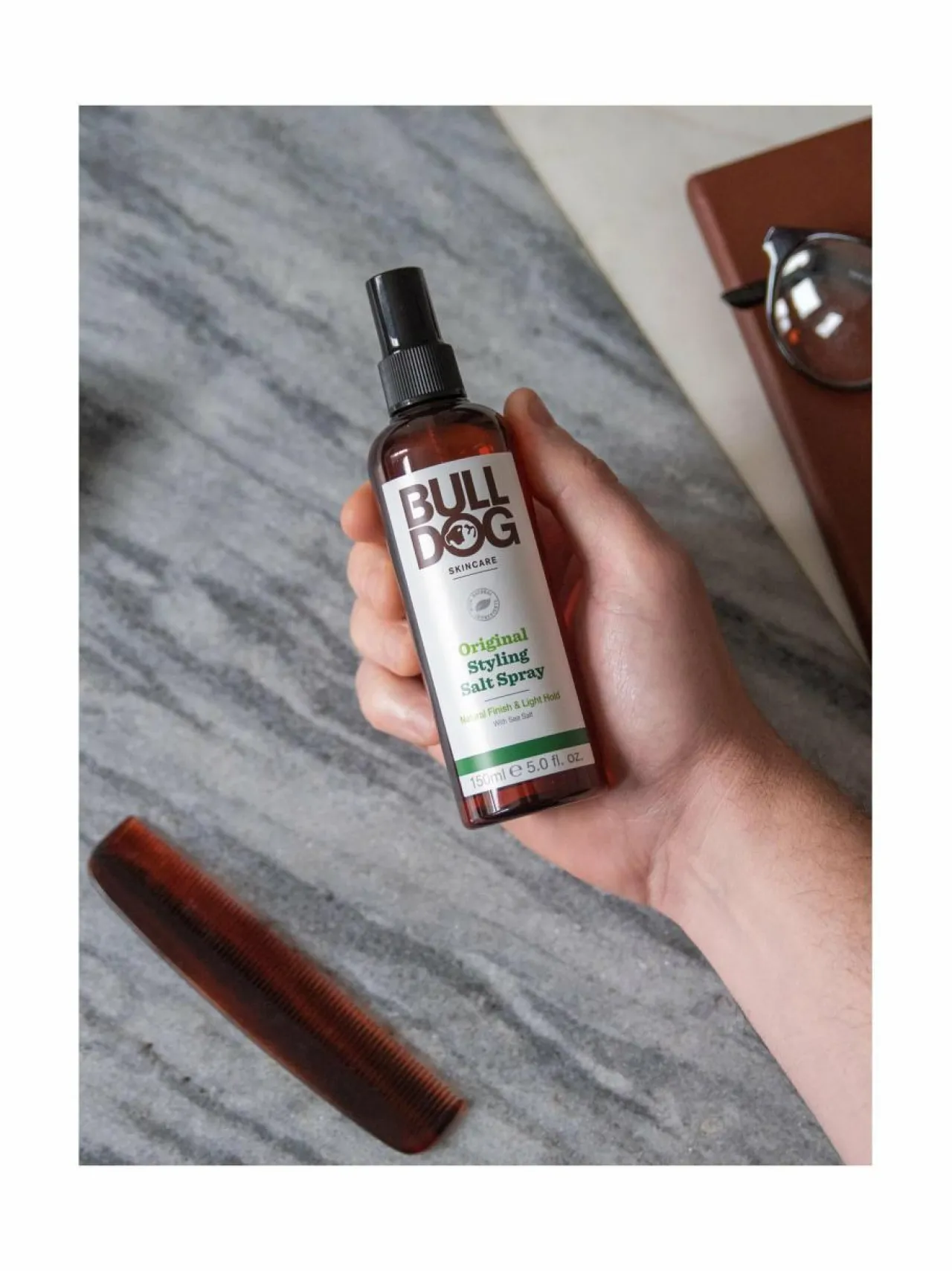 Hiustenhoito-Bulldog Natural Skincare Original Styling Salt Spray -suolavesisuihke 150 ml