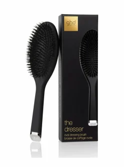 Hiustarvikkeet-GHD Oval Dressing -hiusharja MUSTA