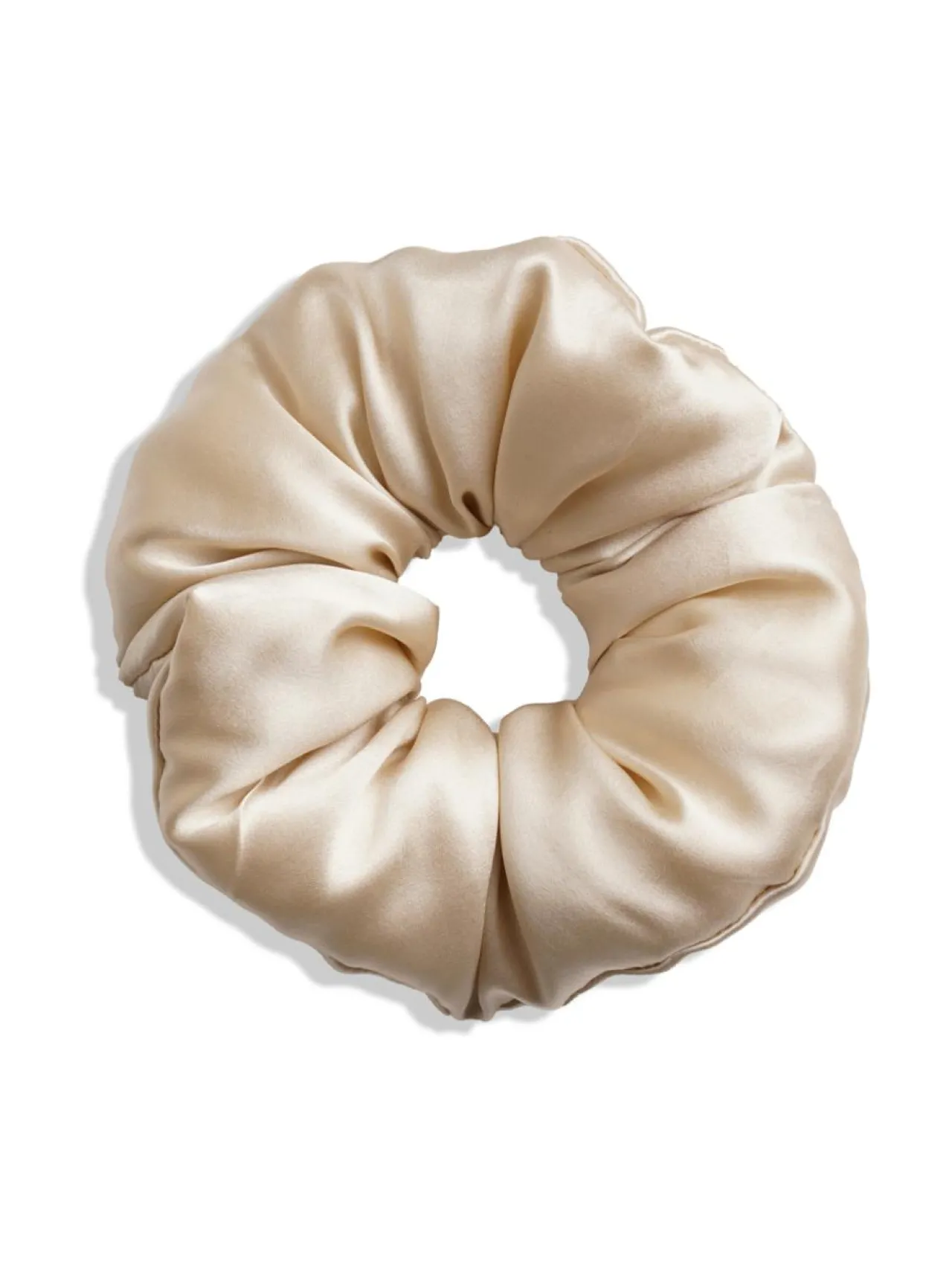 Hiustarvikkeet-Upcycle with Jing Oversized Pillow Scrunchie -hiusdonitsi - BEIGE