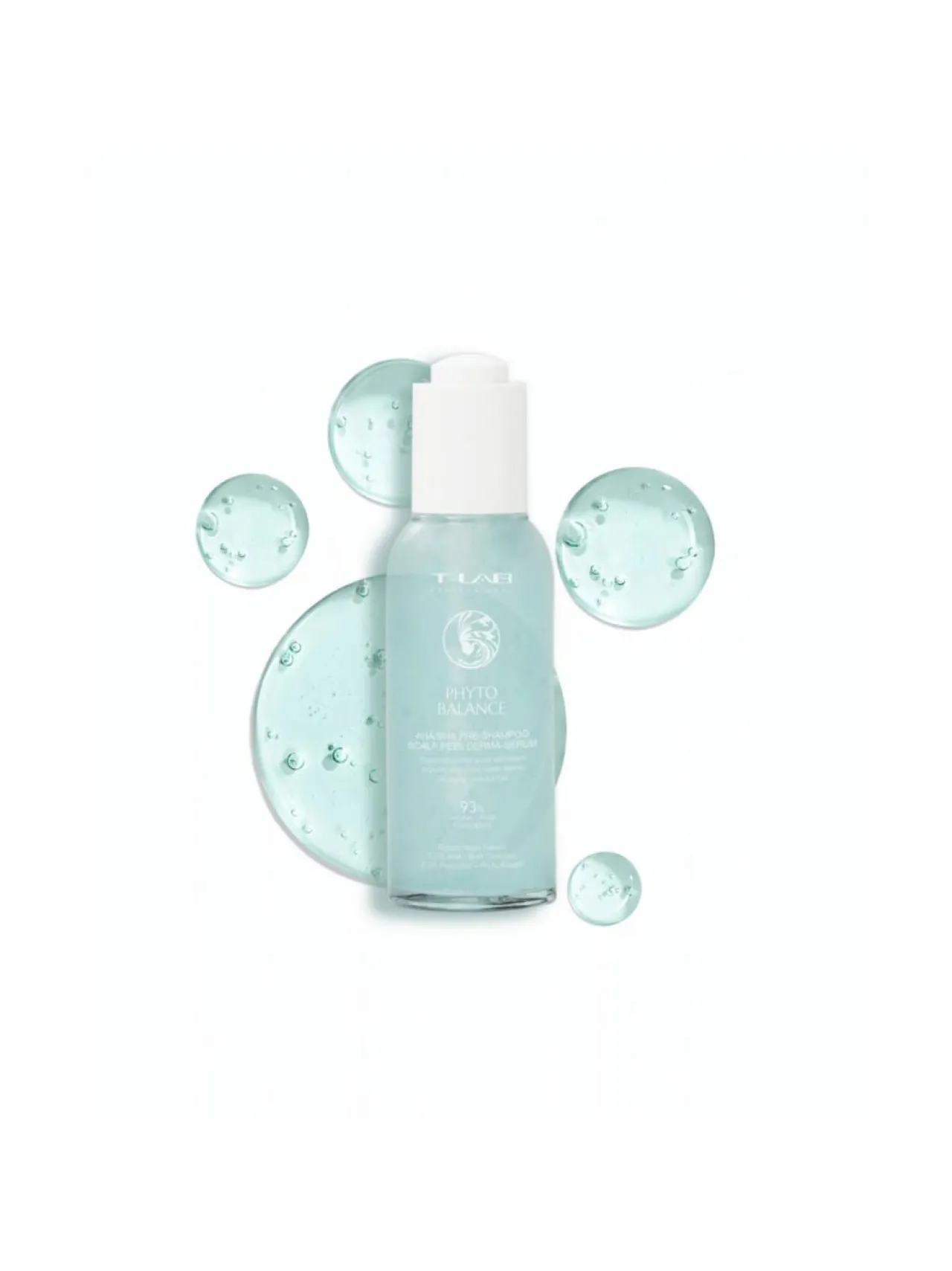 Hiustenhoitotuotteet-T-LAB Professional Phyto Balance AHA/BHA Pre-Shampoo Scalp Peel Derma-Serum -kuoriva hiuspohjaseerumi