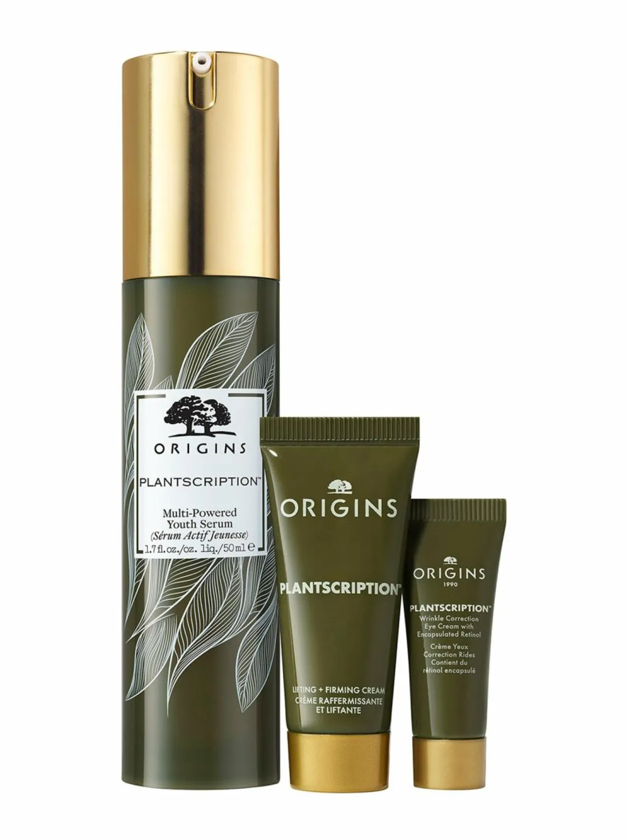 Ihonhoitopakkaukset-Origins Plenty Of Youth Plantscription Essentials -ihonhoitopakkaus
