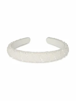 Hiustarvikkeet-Sui Ava Porcelain Small Headband -hiuspanta WHITE