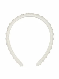 Hiustarvikkeet-Sui Ava Porcelain Small Headband -hiuspanta WHITE