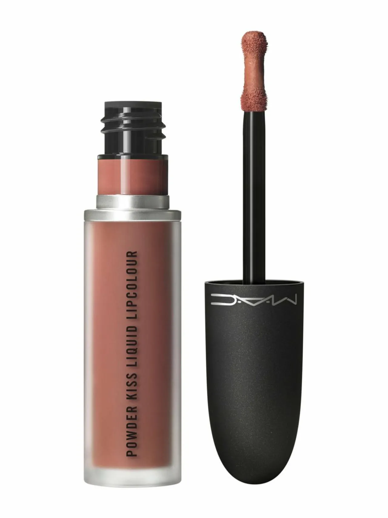 Huulet-MAC Powder Kiss Liquid Lipcolour -nestemäinen huulipuna HABIT