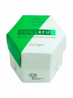 Vartalonhoito-Luonkos Powerful natural deodorant powder -jauhedeodorantti 50 g