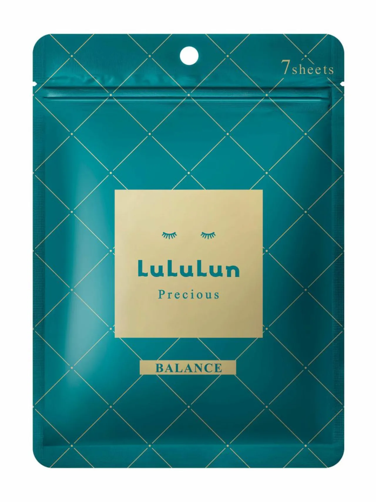 Kasvojenhoito-LuLuLun Precious Sheet Mask Balance -kangasnaamio, 7-pack NOCOL