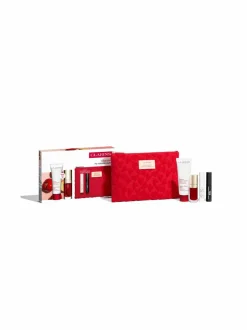Meikkipakkaukset-Clarins Premium Valentine -kosmetiikkapakkaus