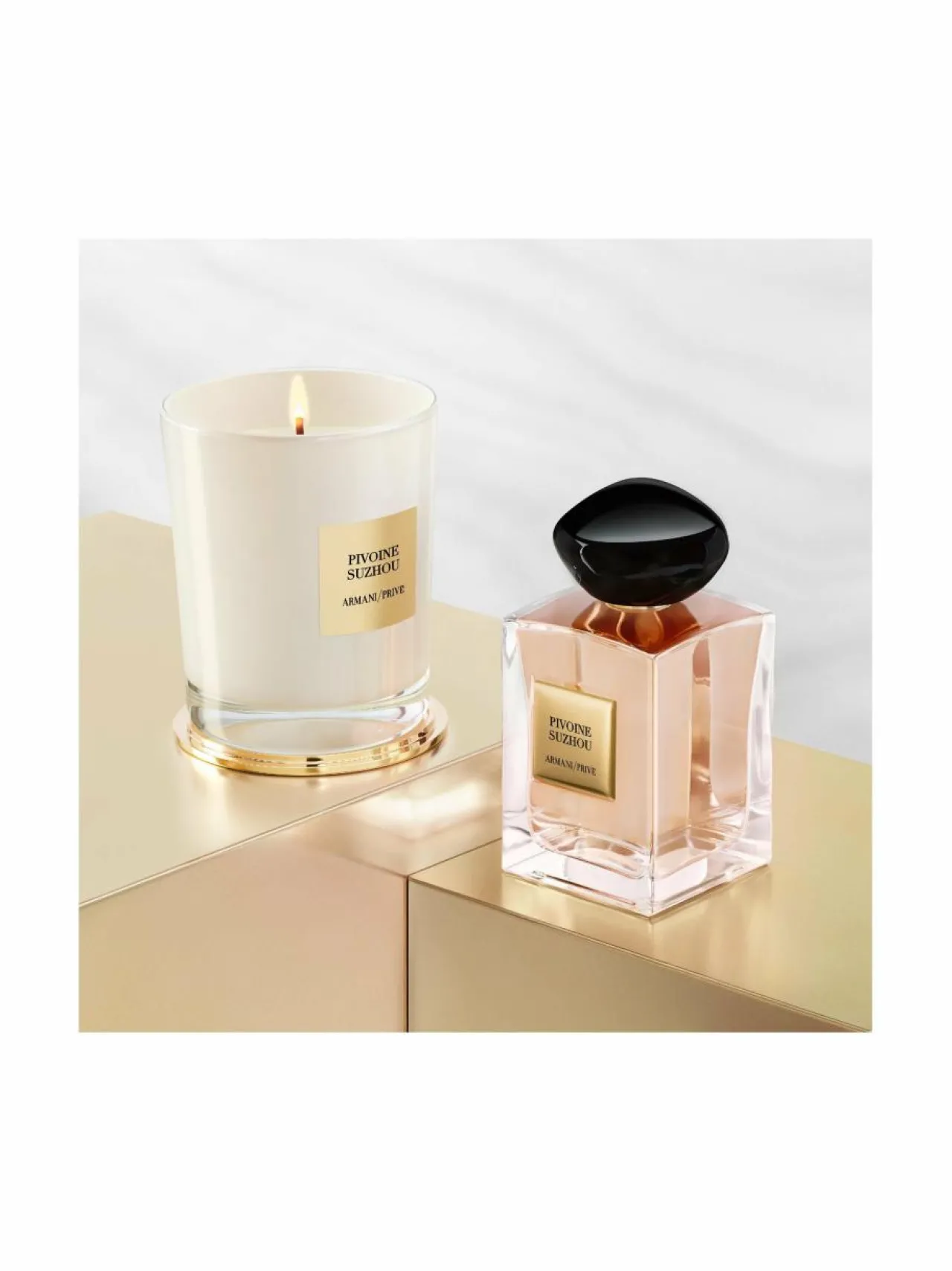 Naiset-Armani Privé Pivoine Suzhou -tuoksukynttilä, 175 g