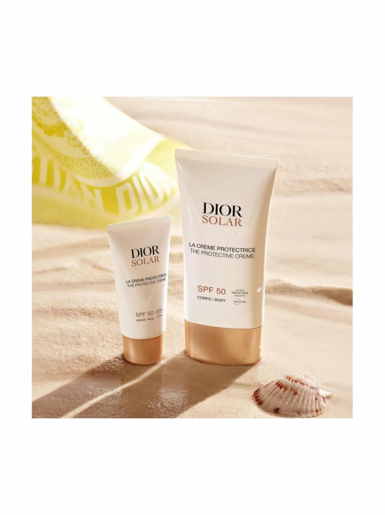 Aurinkotuotteet-DIOR Protective Body Creme SPF 50 -aurinkosuojavoide