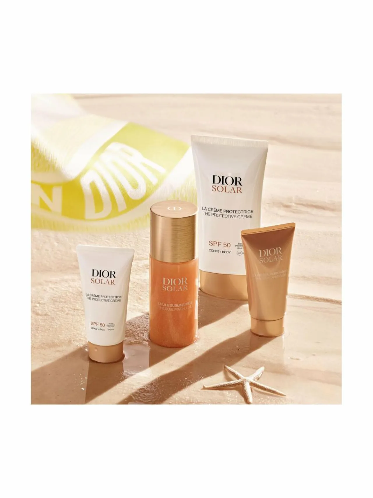 Aurinkotuotteet-DIOR Protective Body Creme SPF 50 -aurinkosuojavoide