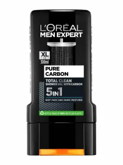 Vartalonhoito|Vartalonhoito-L'ORÉAL MEN EXPERT Pure Carbon 5in1 Shower Gel -suihkugeeli 300 ml