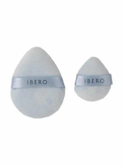 Meikkaustarvikkeet-Ibero Puuterivippa, 2kpl LIGHT BLUE