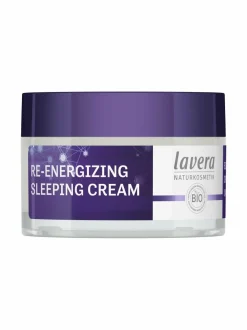 Kasvojenhoito|Kasvojenhoito-Lavera Re-Energizing Sleeping Cream -yövoide, 50ml