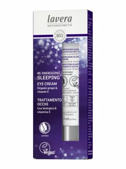 Kasvojenhoito-Lavera Re-Energizing Sleeping Eye Cream -silmänympärysvoide