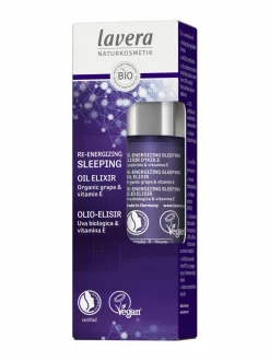 Kasvojenhoito|Kasvojenhoito-Lavera Re-Energizing Sleeping Oil Elixir -öljyeliksiiri