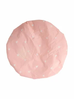 Hiustarvikkeet|Vartalonhoito-Brushworks Reversible Shower Cap Heart Pattern -suihkumyssy