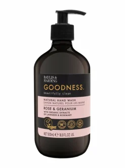 Vartalonhoito-Baylis & Harding Rose & Geranium -käsisaippua 500 ml