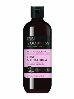 Vartalonhoito-Baylis & Harding Rose & Geranium -suihkugeeli 500 ml NOCOL