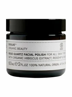 Kasvojenhoito-Evolve Rose Quartz Facial Polish -kasvokuorinta 60 ml
