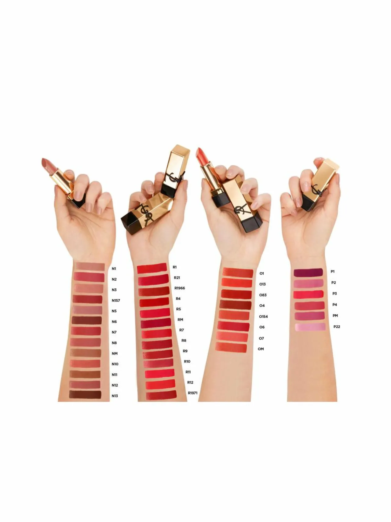 Huulet-Yves Saint Laurent Rouge Pur Couture Lipstick -huulipuna