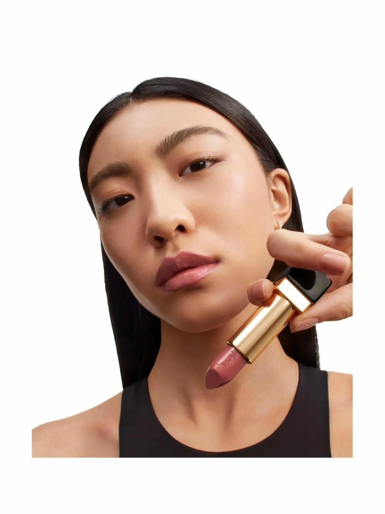 Huulet-Yves Saint Laurent Rouge Pur Couture Pure Color-In-Care Satin Lipstick -huulipuna