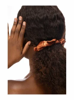 Hiustarvikkeet-Brushworks Satin Scrunchies -hiusdonitsi, 4 kpl pakkaus