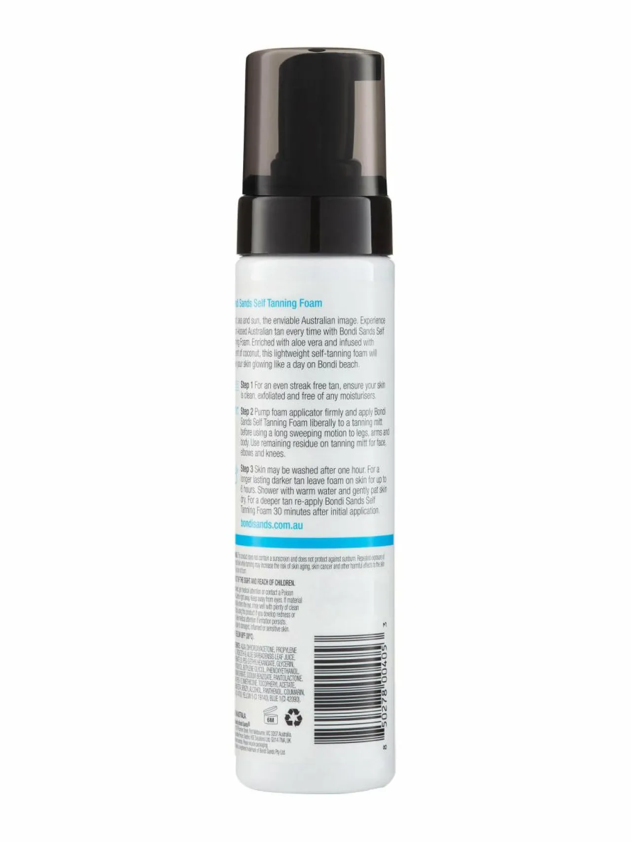 Aurinkotuotteet-Bondi Sands Self Tanning Foam -itseruskettava vaahto