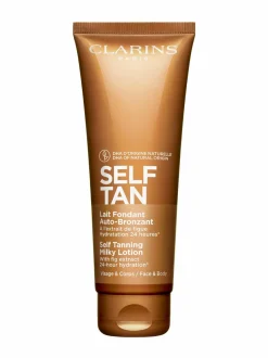 Aurinkotuotteet-Clarins Self Tanning Milky Lotion -itseruskettava emulsio 125 ml