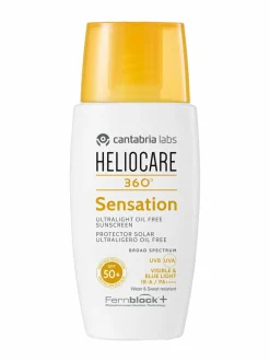 Aurinkotuotteet-Heliocare Sensation ultra light oil free sunscreen Spf50+ -aurinkovoide, 50 ml