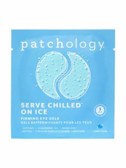 Kasvojenhoito-Patchology Serve Chilled™ On Ice Firming Eye Gels- silmänympärysnaamio 5-pack SININEN
