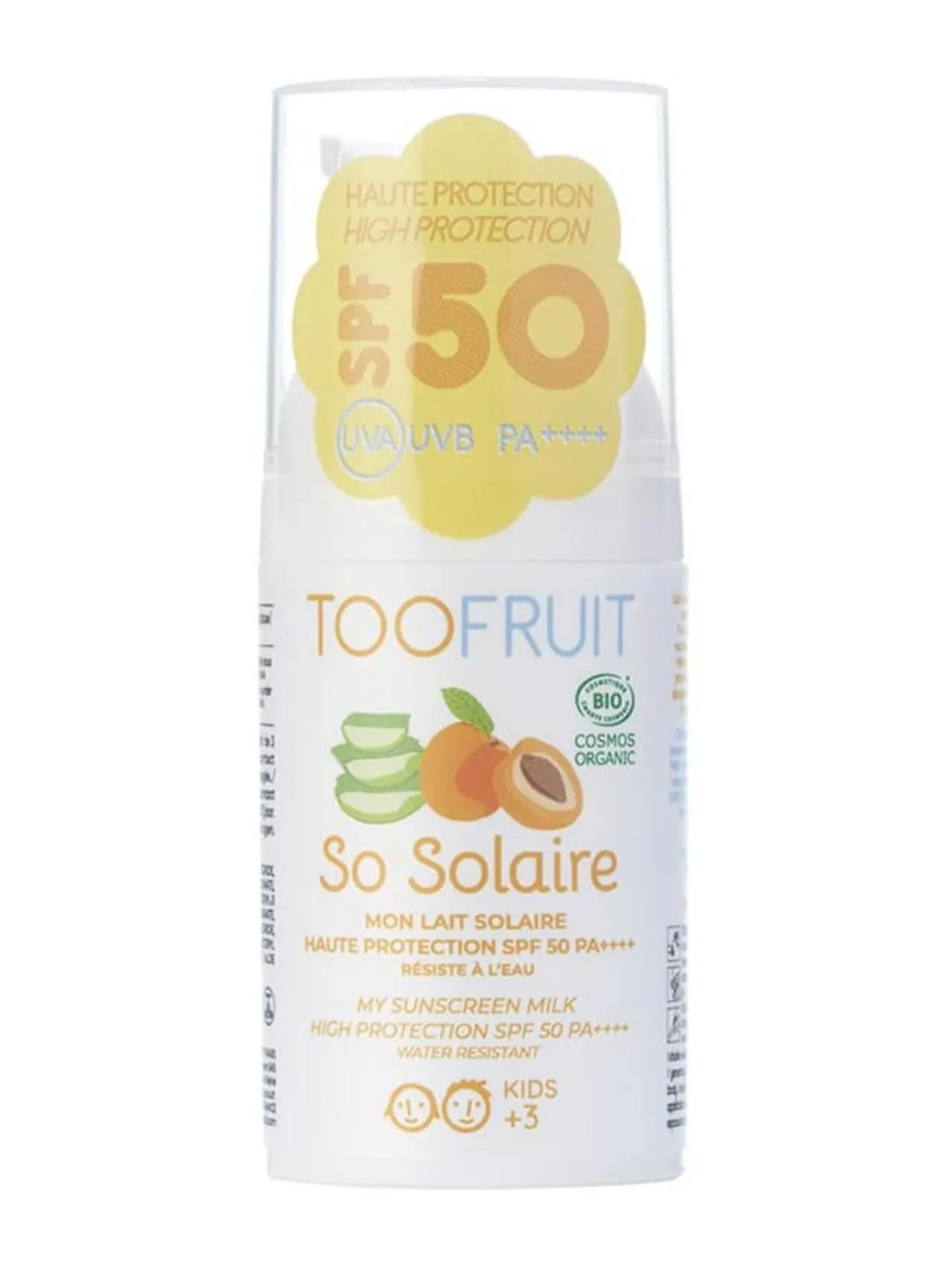 Aurinkotuotteet-TOOFRUIT SO Solaire SPF 50 (30 ml)