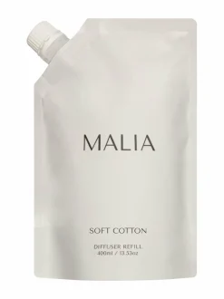 Naiset-Malia Soft Cotton Diffuser Refill -huonediffuuseri, täyttöpakkaus, 400ml