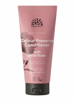 Hiustenhoito|Hiustenhoitotuotteet-Urtekram Soft Wild Rose Conditioner -hoitoaine värjätyille hiuksille 180 ml