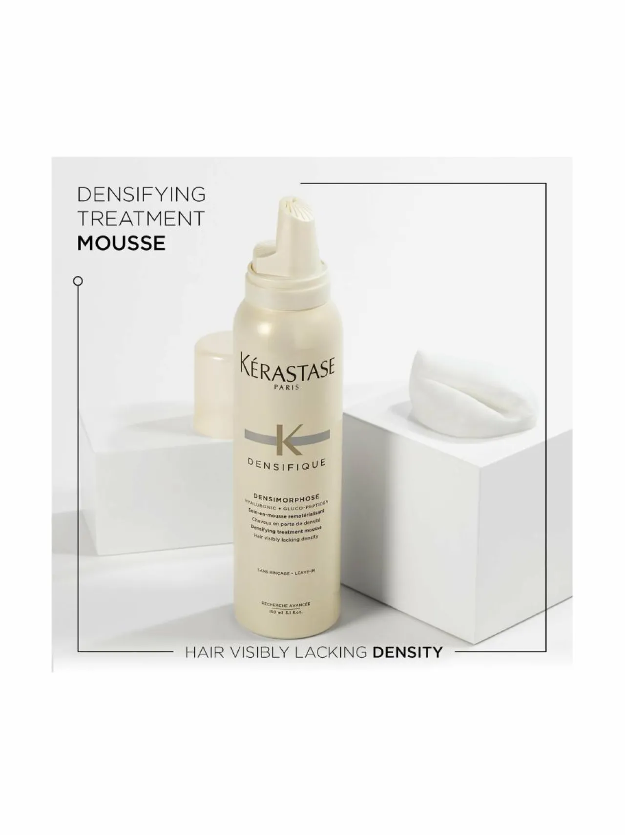 Muotoilu & Viimeistely-Kerastase Specifiqué Mousse Densimorphose -tuuheuttava seerumivaahto 150 ml